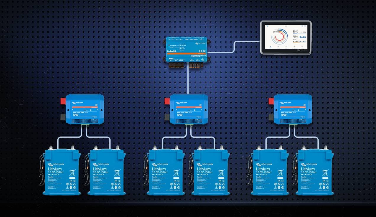 Параллельное подключение Lynx Smart BMS