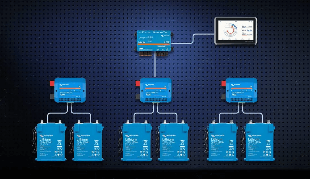 Параллельное подключение Lynx Smart BMS